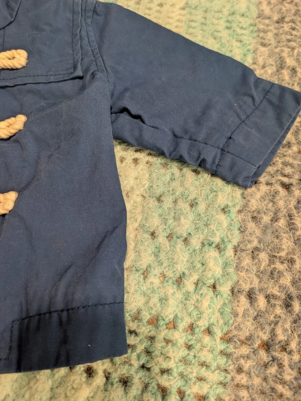 Bany Gap Paddington Bear Baby Hooded Toggle Jacket - Size 0-6 Months